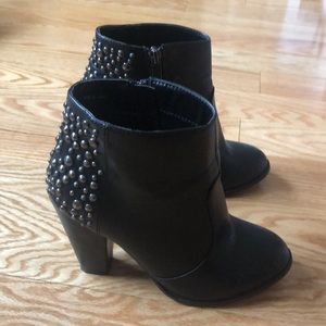 Black Studded Boots